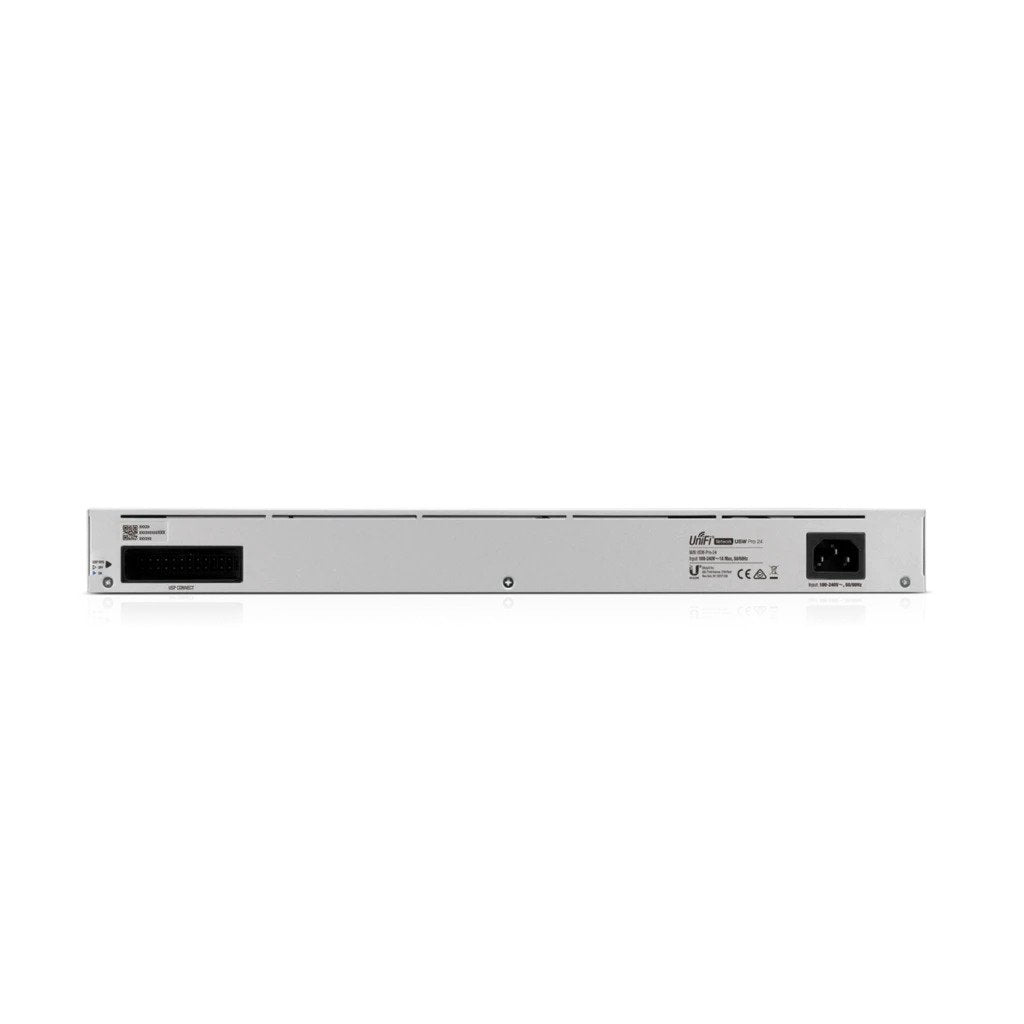 Ubiquiti UniFi 24-port Switch with (24) Gigabit RJ45 Ports and (2) 10G SFP+ Ports. Powerful Second-generation UniFi Switching,