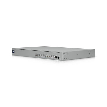 Ubiquiti Pro XG 10 PoE, 1U,Professional-grade 10-port, Layer 3 Etherlighting PoE+++ Switch,(10) 10 GbE and (2) 10G SFP+ Ports,