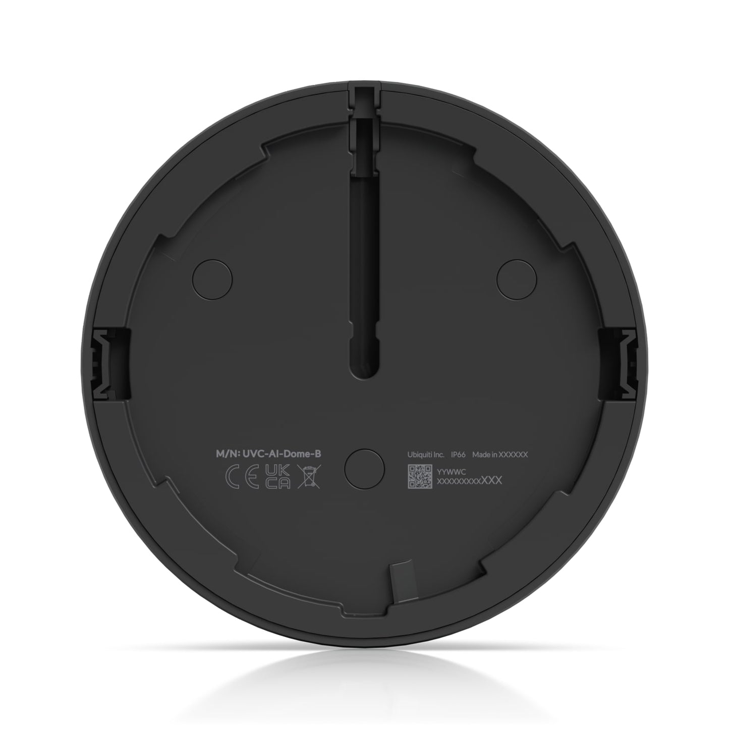 Ubiquiti AI Dome, Black, All-weather, Vandal-proof 4K PoE Dome Camera,Enhanced AI Capabilities & Long-range IR Night Vision,