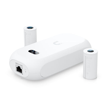 Ubiquiti Camera 8MP Wide Angle Lens (97.5˚ H), 12MP Fisheye 360˚ Lens, Colour LCM Display For Device Status Monitoring