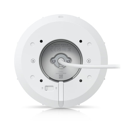 Ubiquiti AI Turret, White, All-weather,Vandal-proof 4K PoE+ Turret Camera, Enhanced AI Capabilities & IR, Visible LEDs for Night Vision,Incl