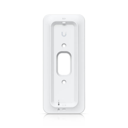 Ubiquiti G4 Doorbell Pro PoE Gang Box Mount, White,Secure, Flat/ 25Â° Angled Wedge Angled Mounting Plate, Compatible NHU-UVC-G4-DBELL-POE