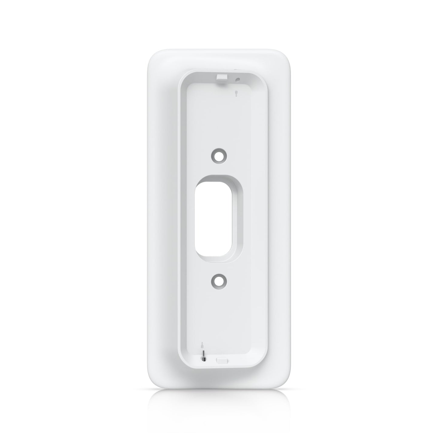 Ubiquiti G4 Doorbell Pro PoE Gang Box Mount, White,Secure, Flat/ 25Â° Angled Wedge Angled Mounting Plate, Compatible NHU-UVC-G4-DBELL-POE