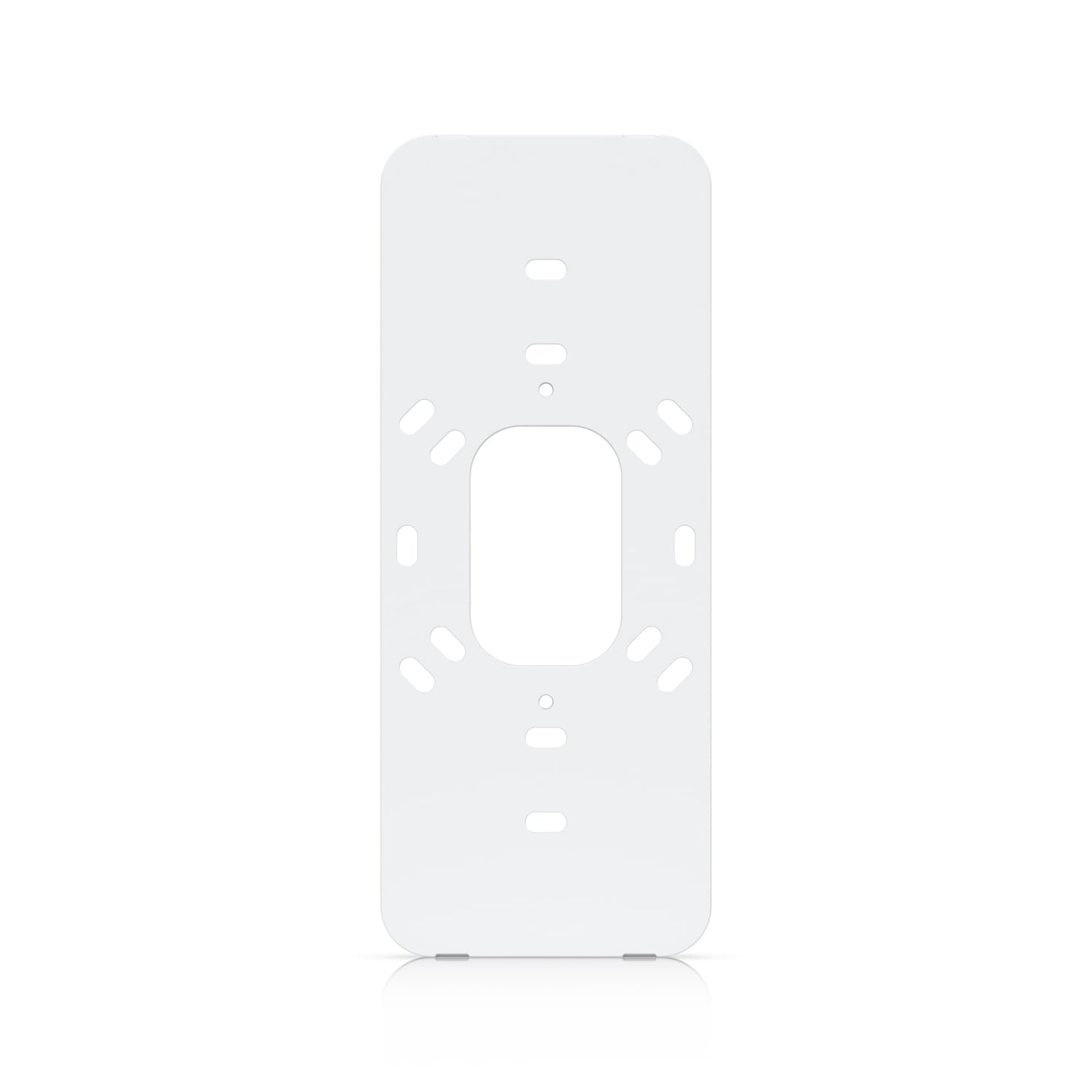 Ubiquiti G4 Doorbell Pro PoE Gang Box Mount, White,Secure, Flat/ 25Â° Angled Wedge Angled Mounting Plate, Compatible NHU-UVC-G4-DBELL-POE