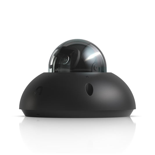 Ubiquiti G6 Dome,Black,All weather,Vandal-proof 4K PoE Camera,1/1.8 8MP Image Sensor,Multi-TOPS AI Engine,Longrange IR NightVision,*Avail for DealReg*