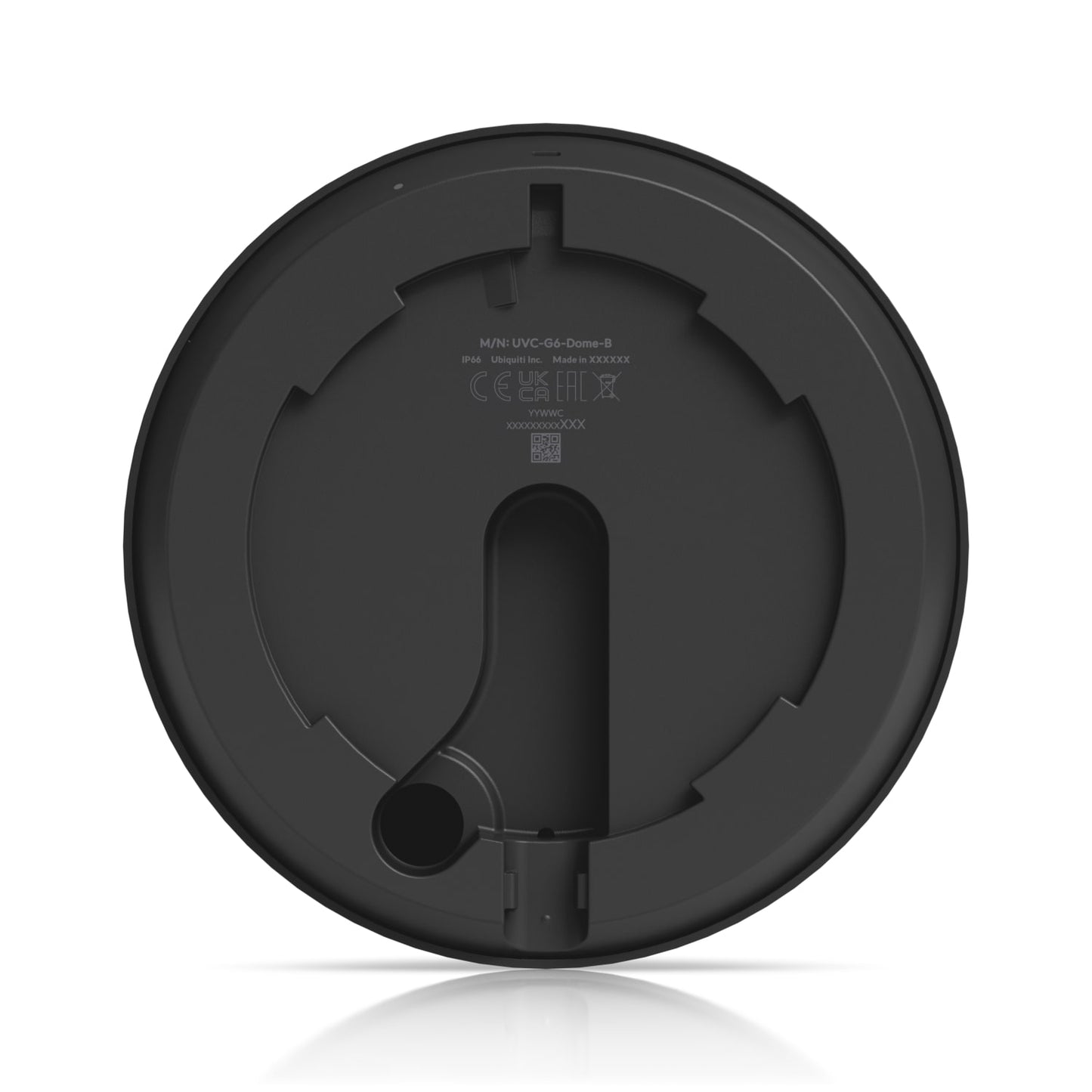 Ubiquiti G6 Dome,Black,All weather,Vandal-proof 4K PoE Camera,1/1.8 8MP Image Sensor,Multi-TOPS AI Engine,Longrange IR NightVision,*Avail for DealReg*