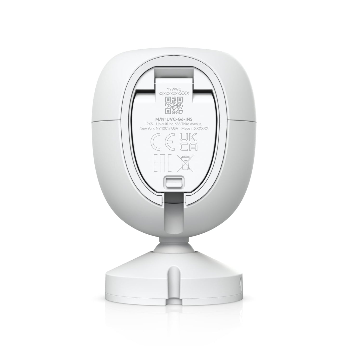 Ubiquiti G6 Instant White, Plug-and-play, 4K WiFi-connected Camera, With A 1/1.8' 8MP Image Sensor, Multi-TOPs AI Engine, Two-way Audio