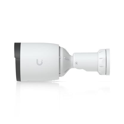 Ubiquiti G6 Pro Bullet, White All-Weather 4K PoE+ Camera, Multi-TOPS AI Engine, 2.36x Optical Zoom, Large 1/1.2'CMOS Sensor,Long-Range IR Night Vision