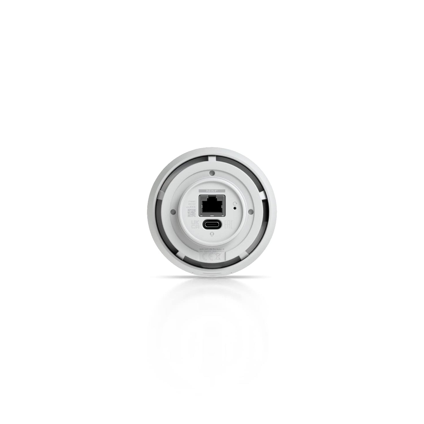 Ubiquiti G6 Pro Bullet, White All-Weather 4K PoE+ Camera, Multi-TOPS AI Engine, 2.36x Optical Zoom, Large 1/1.2'CMOS Sensor,Long-Range IR Night Vision