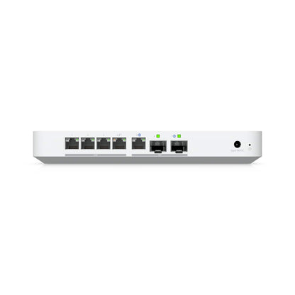 Ubiquiti Gateway Fiber, Desktop 10G Independent Gateway,Integrated 4-port 2.5 Gb