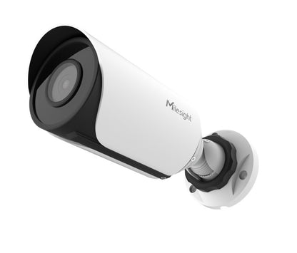 MileSight 2MP Weather-Proof Mini Bullet Camera, Fixed Lens, 50m IR Distance, PoE, IP67, IK10