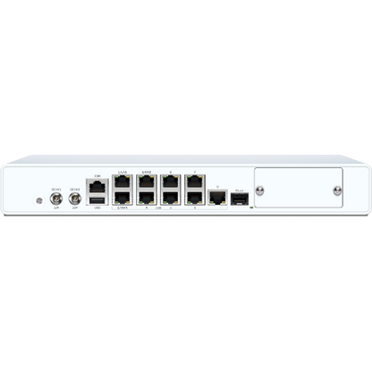 Sophos XGS 128 Security Firewall Appliance, Desktop, FW 19.1G, TP 4.0G, VPN 15.05G, 9x2.5GbE, 1xSFP.