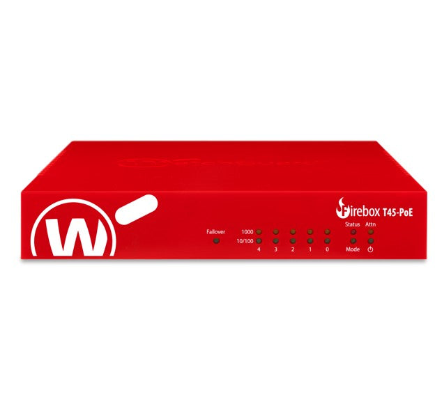 WatchGuard Firebox T45-PoE  Appliance Only (AU) â€“ License Not Included (Requires Separate WG License Purchase)