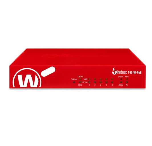 WatchGuard Firebox T45-W-PoE  Appliance Only (AU) â€“ License Not Included (Requires Separate WG License Purchase)
