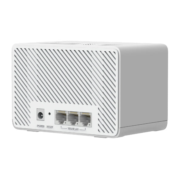 Mercusys Halo H25BE(3-pack) BE3600 Whole Home Mesh Wi-Fi 7 System, 650mÂ²,  688 Mbps at 2.4 GHz, 2880 Mbps at 5 GHz, MLO, 4096-QAM, OFDMA, EHT160 on 5