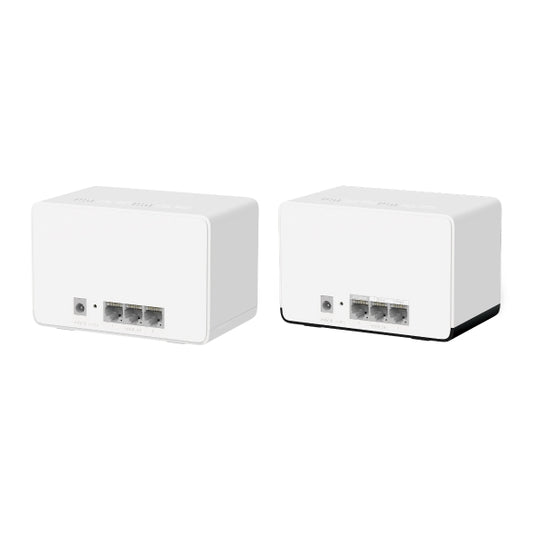Mercusys Halo H85X(2-pack) AX3000 Whole Home Mesh Wi-Fi 6 System, 574 Mbps at 2.4 GHz, 2402 Mbps at 5 GHz