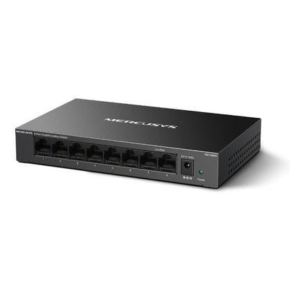 Mercusys MS108GS 8-Port Gigabit Desktop Switch, 8×10/100/1000 Mbps RJ45 port Su