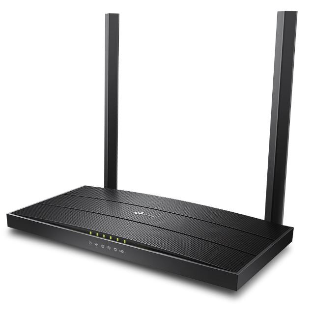 TP-Link Archer VR400 AC1200 Wireless VDSL/ADSL Modem Router — 1.2Gbps, 867Mbps @ 5GHz, IPTV