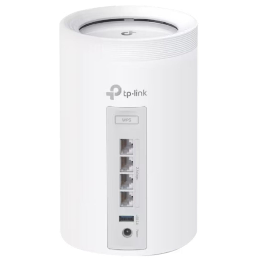 TP-Link Deco BE65(3-pack) BE11000 Whole Home Mesh Wi-Fi 7 System (WIFI7) , 574 Mbps at 2.4 GHz + 4320 Mbps at 5 GHz + 5760 Mbps at 6 GHz