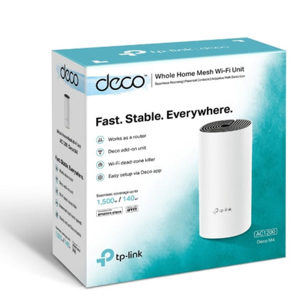 TP-Link Deco M4 (1-pack) AC1200 Whole Home Mesh Wi-Fi System.  Additional Unit F