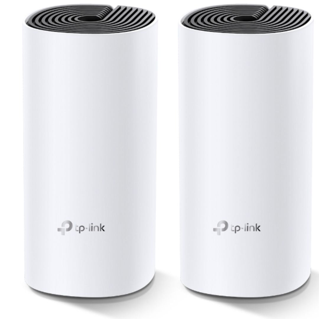 TP-Link Deco M4 (2-pack) AC1200 Whole Home Mesh Wi-Fi System.  ~260sqm Coverage,
