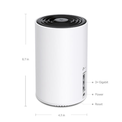TP-Link Deco XE75 AXE5400 Tri-Band Mesh Wi-Fi 6E System(3-pack)
