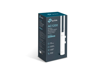 TP-Link EAP225-Outdoor Omada AC1200 Dual Band MU-MIMO Outdoor Access Point — 1200Mbps, Gigabit