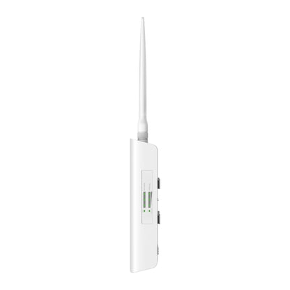 TP-Link ER703WP-4G-Outdoor Omada 4G+ Cat6 AX3000 Wi-Fi 6 Outdoor/Indoor Gateway, 574Mbps at 2.4 GHz + 2402 Mbps at 5 GHz (HE160) Wi-Fi Speed, 300 Mbps