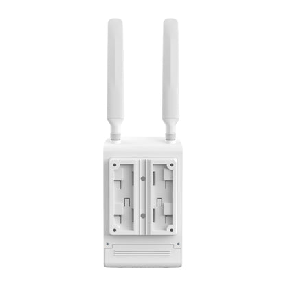 TP-Link ER703WP-4G-Outdoor Omada 4G+ Cat6 AX3000 Wi-Fi 6 Outdoor/Indoor Gateway, 574Mbps at 2.4 GHz + 2402 Mbps at 5 GHz (HE160) Wi-Fi Speed, 300 Mbps