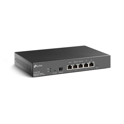 TP-Link TL-ER7206 Omada SafeStream Gigabit Multi-WAN VPN Router, 4 WAN Ports: 1