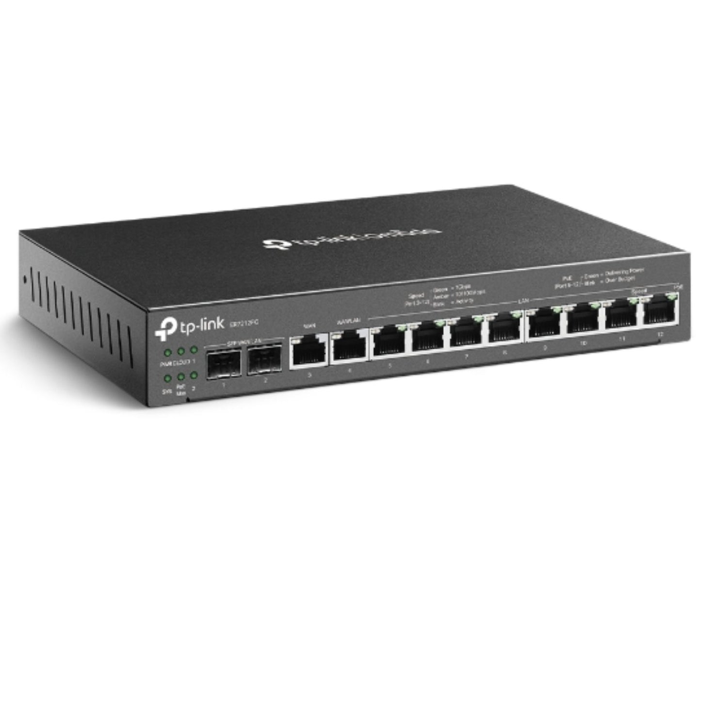 TP-Link ER7212PC Omada 3-in-1 Gigabit VPN Router Integrates Router, POE+ Output