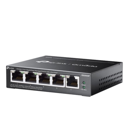 TP-Link ES205GP Omada 5-Port Gigabit Easy Managed Switch with 4-Port PoE+