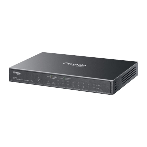 TP-Link ES210GP Omada 10-Port Gigabit Easy Managed Switch with 8-Port PoE+,  8Ã— Gigabit PoE+ Ports, 1x Gigabit Non-PoE Ports, 1Ã— Combo Gigabit RJ45/SF