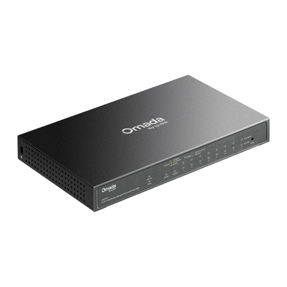TP-Link ES210GP Omada 10-Port Gigabit Easy Managed Switch with 8-Port PoE+,  8Ã— Gigabit PoE+ Ports, 1x Gigabit Non-PoE Ports, 1Ã— Combo Gigabit RJ45/SF