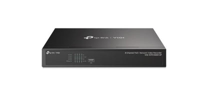 TP-Link VIGI NVR1008H-8P 8 Channel PoE+ Network Video Recorder, 53W PoE Budget,