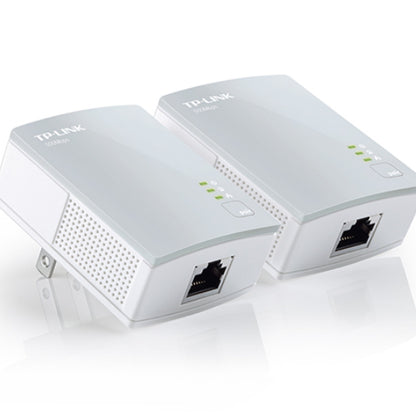 TP-Link TL-PA4010 KIT AV600 Powerline Ethernet Adapter Starter Kit — 600Mbps, HomePlug AV