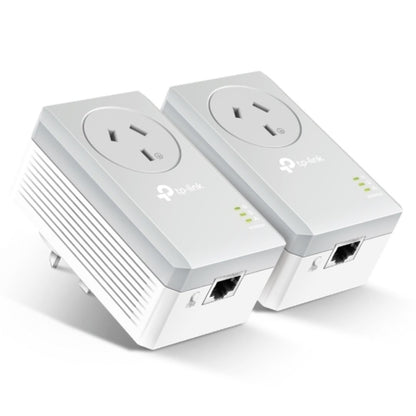 TP-Link TL-PA4010P KIT AV600 Powerline Adapter Starter Kit — with AC Pass-Through