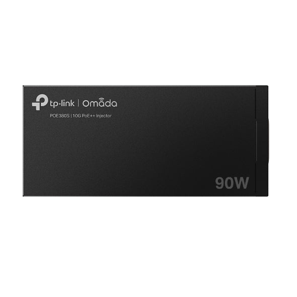 TP-Link POE380S Omada 10G PoE++ Injector PORT: 1× 10Gbps PoE Port, 1× 10Gbps N