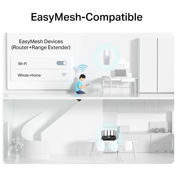 TP-Link RE515X AX1500 Wi-Fi Range Extender