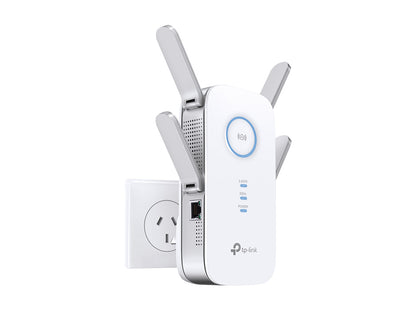 TP-Link RE650 AC2600 Dual Band Wi-Fi Range Extender — 2600Mbps, 800Mbps@2.4GHz + 1733Mbps@5GHz