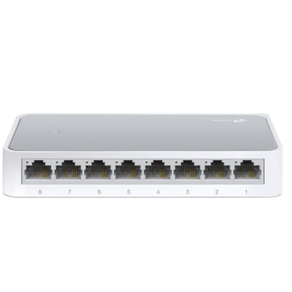 TP-Link TL-SF1008D 8-Port 10/100Mbps Desktop Switch — Plug-and-Play