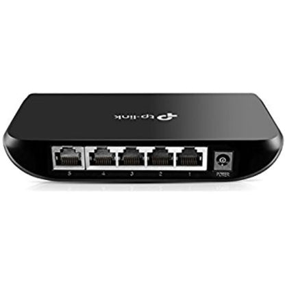 TP-Link TL-SG1005D 5-Port Gigabit Desktop Switch — 10/100/1000Mbps, Plug-and-Play