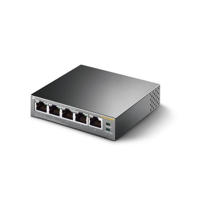 TP-Link TL-SG1005P 5-Port Gigabit Desktop Switch with 4-Port PoE — 56W Total Budget