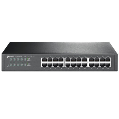 TP-Link TL-SG1024D 24-Port Gigabit Unmanaged Switch — Desktop / Rackmount, Energy-Efficient