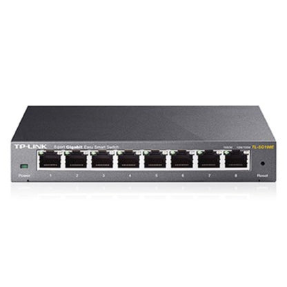 TP-Link TL-SG108E 8-Port Gigabit Easy Smart Switch — Network Monitoring, VLAN, QoS