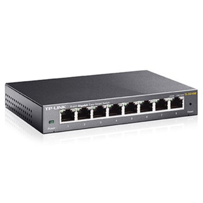 TP-Link TL-SG108E 8-Port Gigabit Easy Smart Switch — Network Monitoring, VLAN, QoS