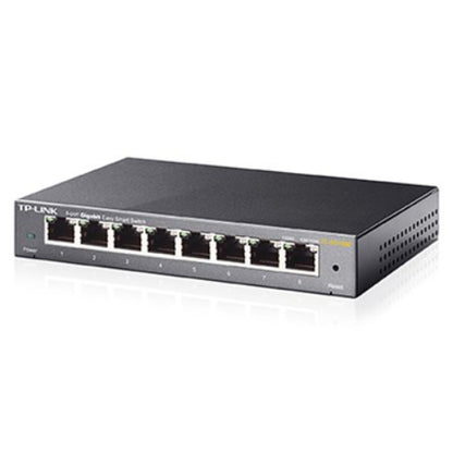 TP-Link TL-SG108E 8-Port Gigabit Easy Smart Switch — Network Monitoring, VLAN, QoS