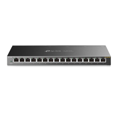 TP-Link TL-SG116E 16-Port Gigabit Unmanaged Pro Switch Desktop/Wall Mounting L2