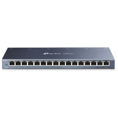 TP-Link TL-SG116 16-Port Gigabit Unmanaged Desktop/Wall Mount Switch — 32Gbps Switching Capacity