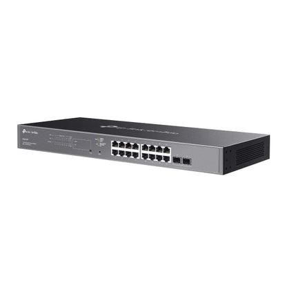 TP-Link TL-SG2218P JetStream 18-Port Gigabit Smart Switch, 16-Port PoE+, Omada S